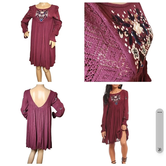 Free People Mohave embroidered dress - Picture 1 of 15